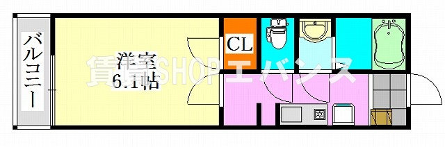 【間取り】 | グレイスフロント