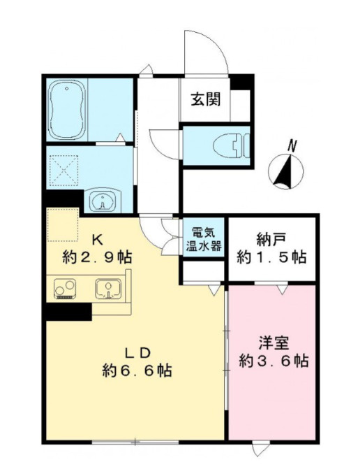 サン　フィールドの間取り