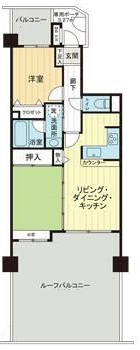 ライオンズガーデン武蔵小杉の間取り|間取りです。