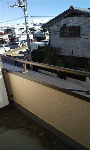 メゾン東栄のバルコニー