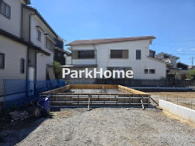高知市朝倉本町1丁目 ② 新築戸建ての外観|2026.8月：現況（全3区画）