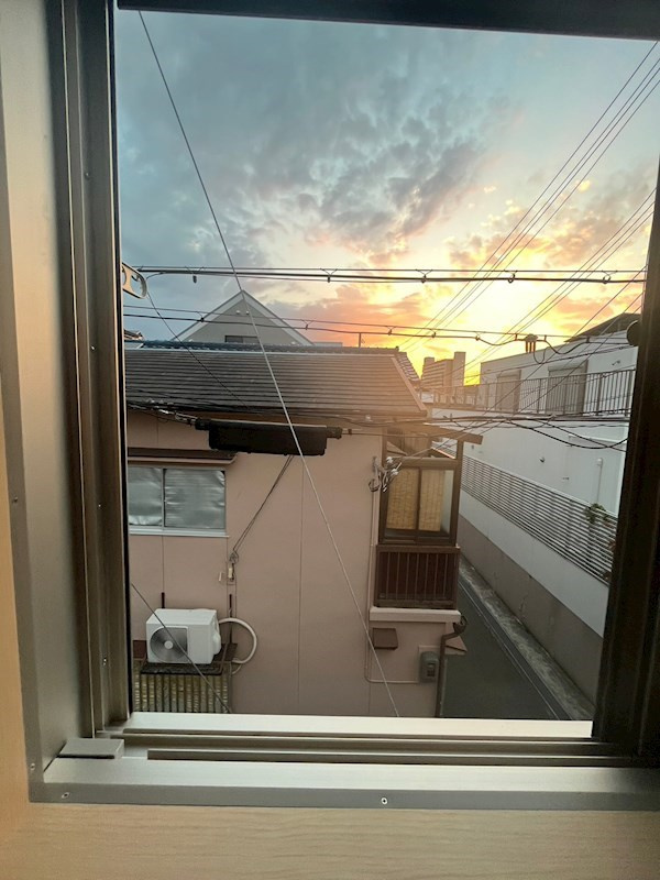 シャルマンメゾン上沢のバルコニー