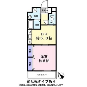 ParkCourt東須磨の間取り