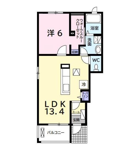アヴェニューの間取り