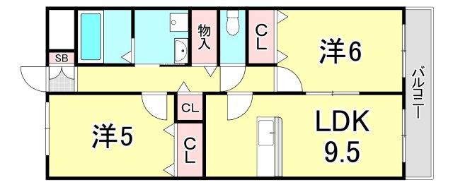 セリージャ　デ　トーアの間取り