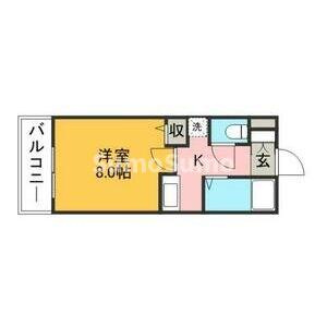 ダブルーンⅧ桜坂の間取り