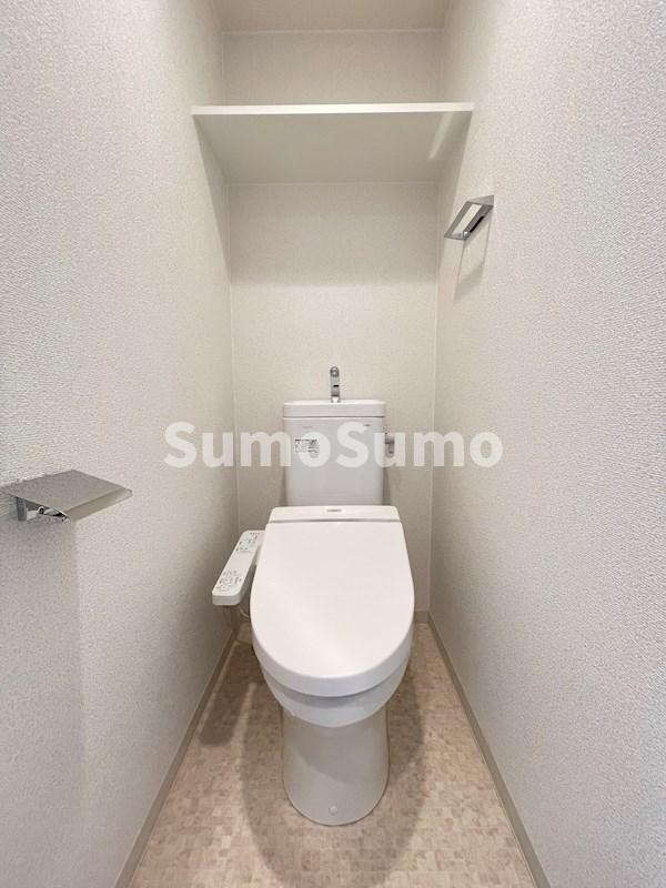 プレサンスKOBEシフォンのトイレ|コンパクトで使いやすいトイレです
