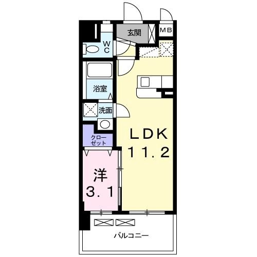 フォレスタ春日の間取り