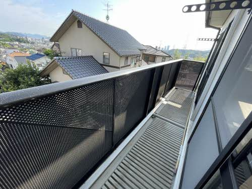 デミーオ城ケ丘のバルコニー