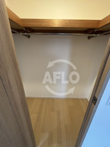 ネバーランド新深江ステイシスの収納|ネバーランド新深江ステイシス　クローゼット