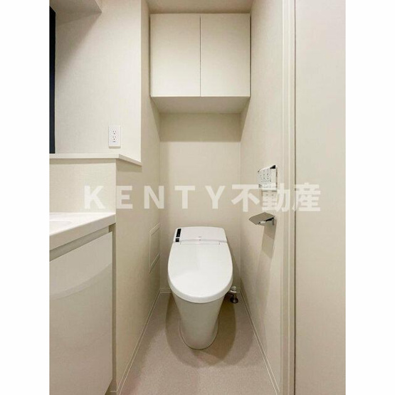 【トイレ】 | オーキッドレジデンス戸越公園 | シンプルで使いやすいトイレです