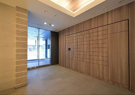 オープンレジデンシア銀座築地のロビー