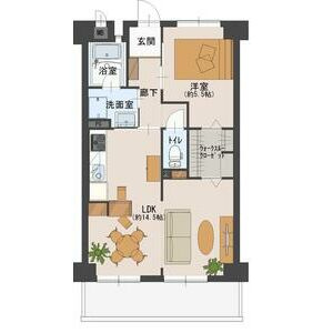 シャトー日東Aの間取り