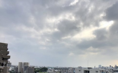 リューグロワールA棟の展望