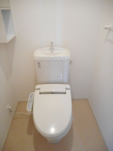 トレ　ミ　カーサ星の森のトイレ|落ち着いたトイレです