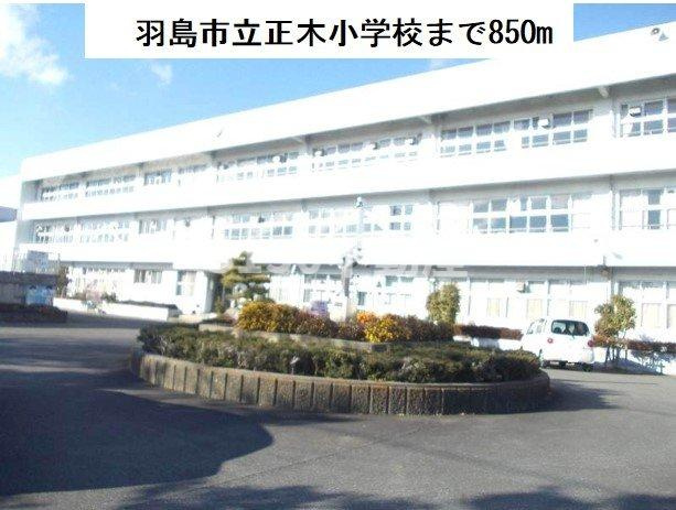 ラ　カーサ　ヴェオレⅠの周辺|羽島市立正木小学校まで850m