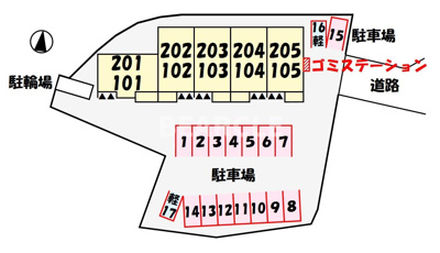 【駐車場】 | アヴェニール　アイ　Ⅱ