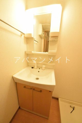 【洗面所】 | ハピネス | スペースが確保できる洗面所です