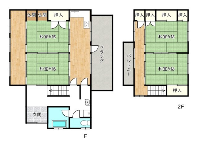 【間取り】 | 姫路市勝原区宮田／中古戸建