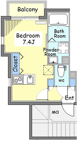 グランシルク小山台の間取り