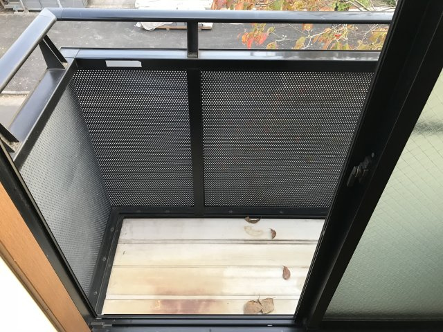 リべルテ中央のバルコニー