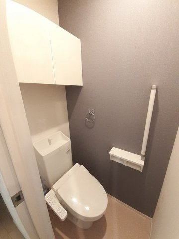 アビタシオンＮⅢのトイレ|ゆったりとした空間のトイレです
