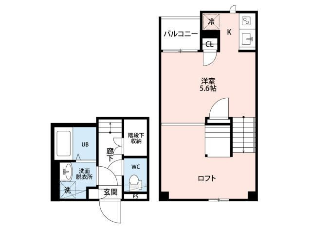 ＣＢ鴻巣フィオーレの間取り