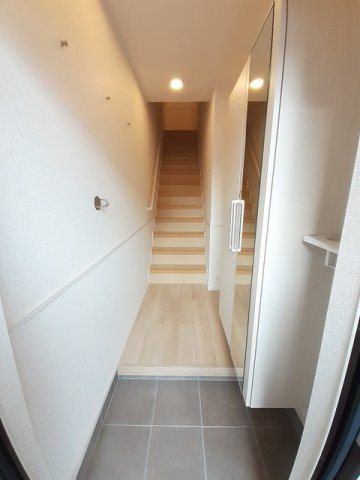 オプス多肥　弐の玄関
