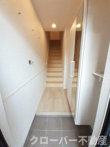 オプス多肥　弐の玄関
