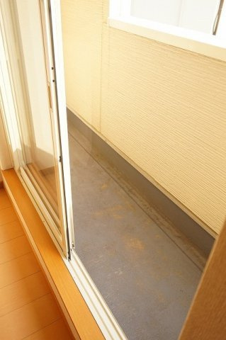 リーフグリーン　ハイツⅢのバルコニー