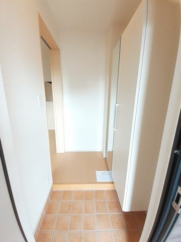 クラール元山サウスＡの玄関