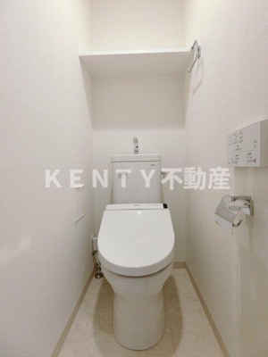 【トイレ】 | ガーラ・ヒルズ品川下神明 | シンプルで使いやすいトイレです