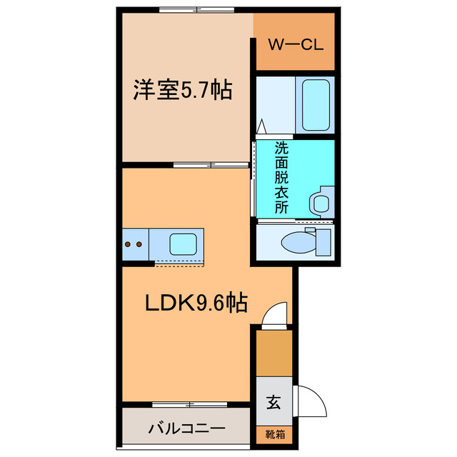 AYA gardenの間取り