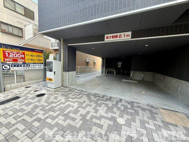 ラディアンテ城北の駐車場