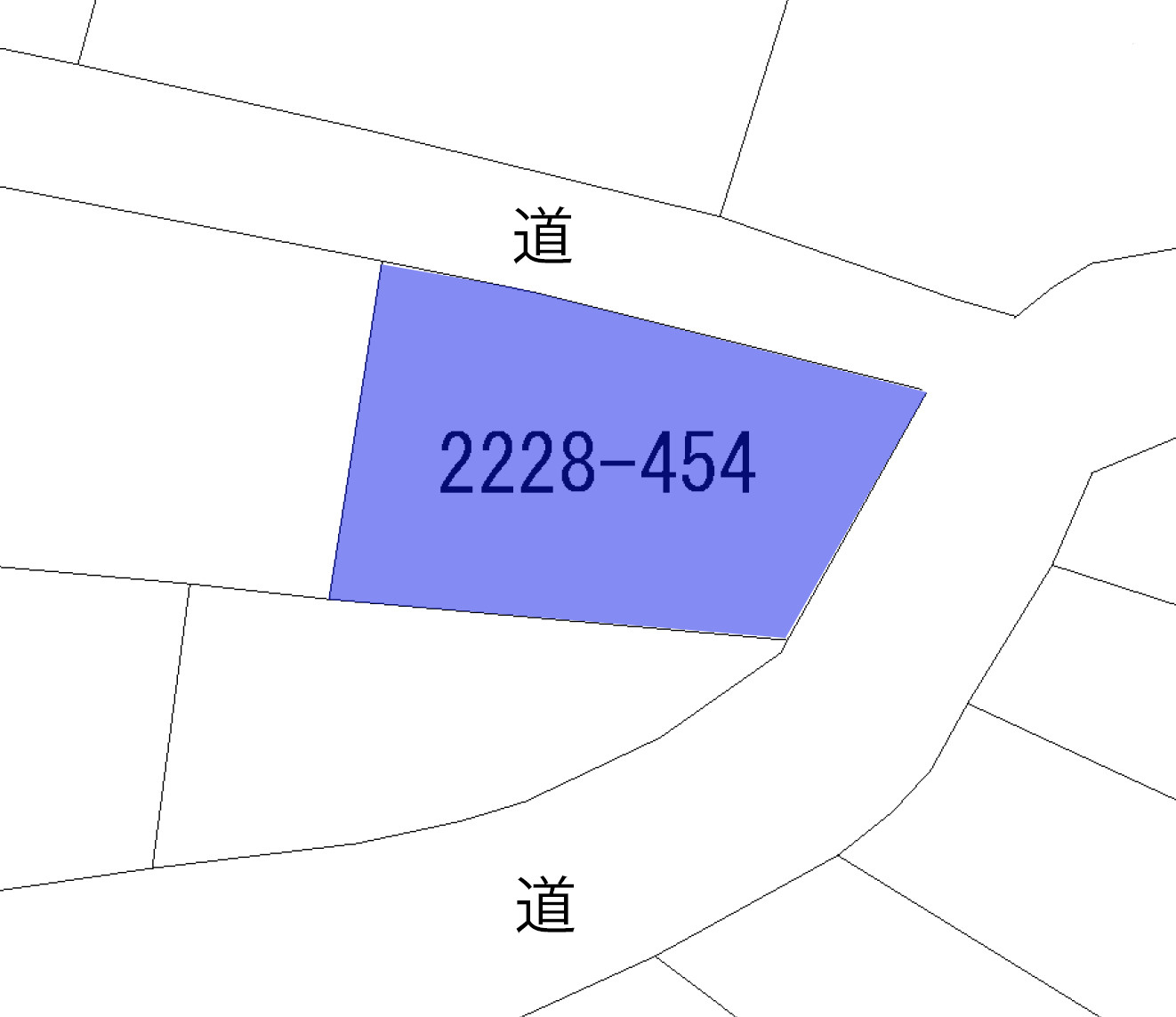 エンゼルフォレスト伊豆富士見高原小松ヶ原④の土地図