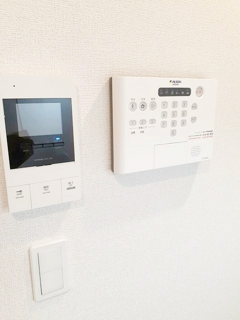 平塚市桃浜町のアパートのセキュリティ