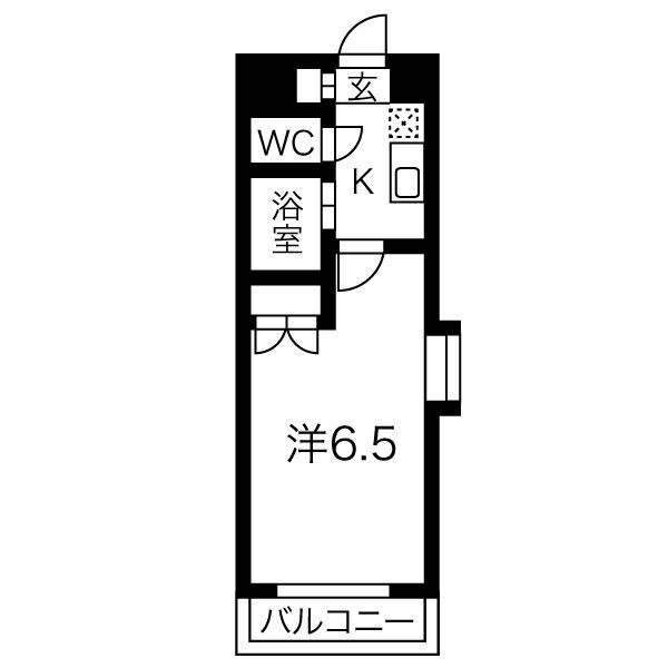 カーサ川並の間取り