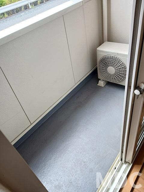 コスミオン　Ｄのバルコニー