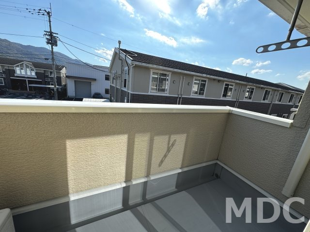 クラールプレディエＤのバルコニー