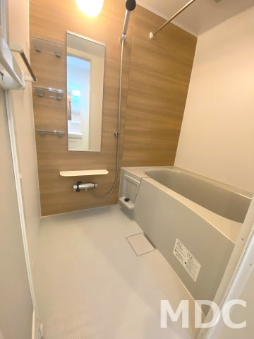 ロータス南島田Bの浴室