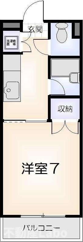 第２百田ハイツの間取り