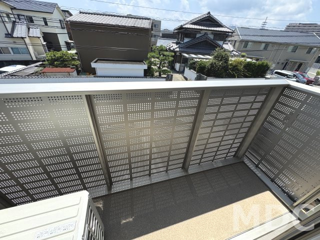 リヴェール　F棟のバルコニー