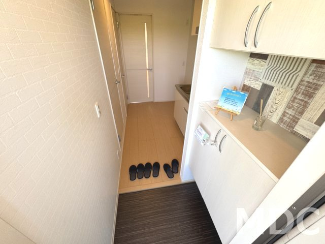 リヴェール　F棟の玄関