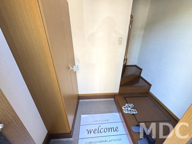 ウィルコート大松　B棟の玄関