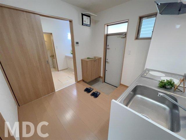 シュール南佐古の寝室