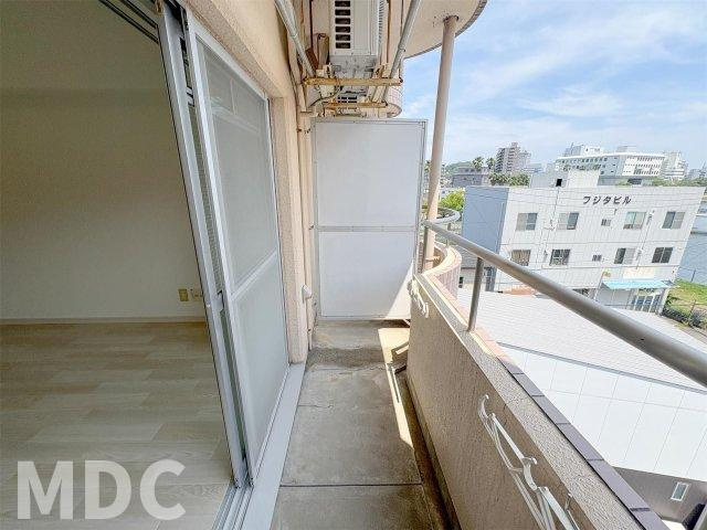 佐古一番町ハイツＡ館のバルコニー