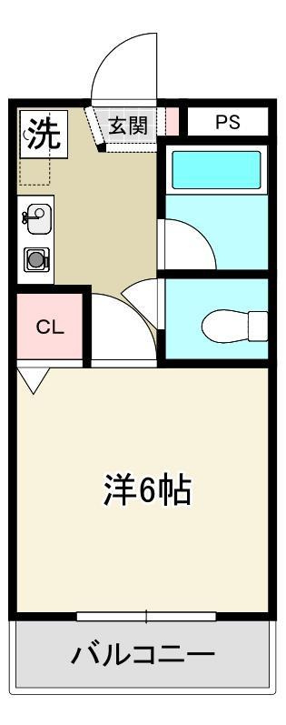 レジデンス徳島の間取り