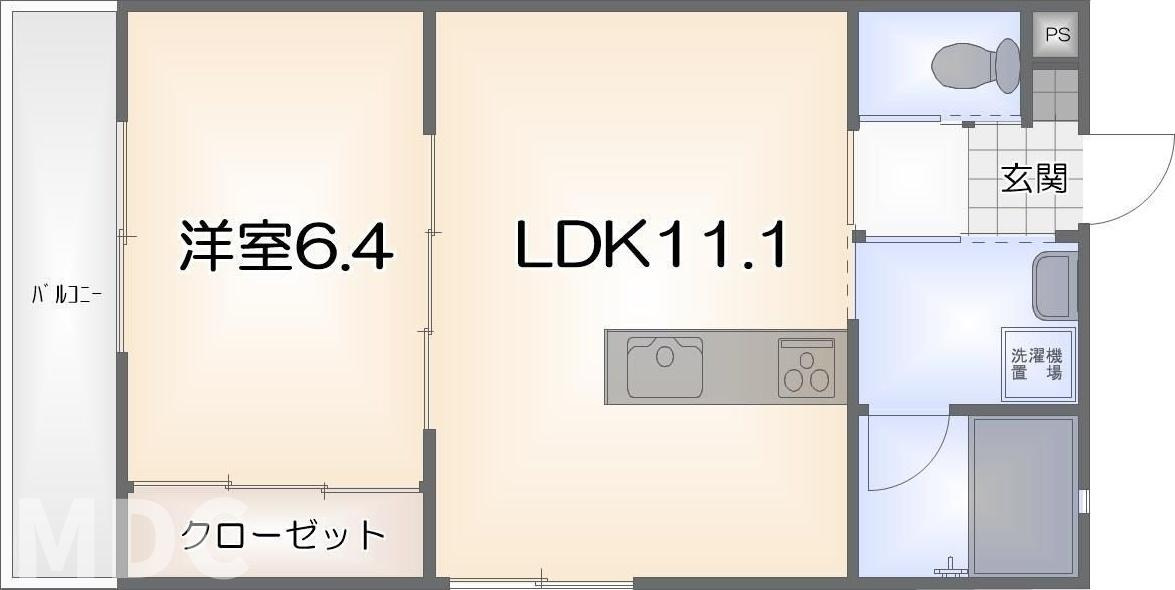 La　PortofinoIIIの間取り