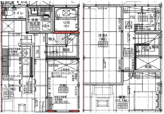 ミライエルの間取り