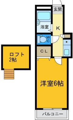 フェアリー大和町の間取り